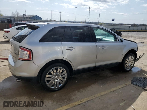 2010 Ford Edge SEL with VIN 2FMDK3JC1ABA21439, listed as a Copart auction lot 51234505 with 175,511 mi miles and Salvage Title. Bid and sale history available at carsss.com. Image 3.