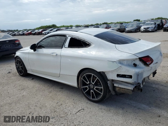 2020 Mercedes-Benz C 300 z VIN W1KWJ8DB3LG035117, wystawiony jako Copart lot #54713884 z przebiegiem 42 156 mil mil oraz Szkoda całkowita • Salvage title. Historia ofert i sprzedaży dostępna na DreamBid. Obrazek 2.