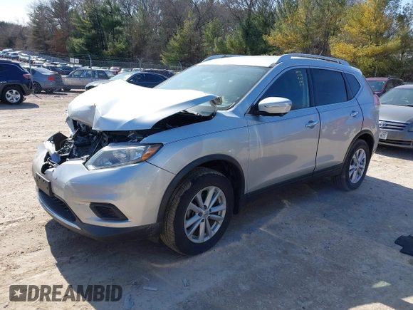 2015 Nissan Rogue SV z VIN KNMAT2MV1FP523167, wystawiony jako IAAI lot #41768477 z przebiegiem 86 078 mil mil oraz . Historia ofert i sprzedaży dostępna na DreamBid. Obrazek 2.