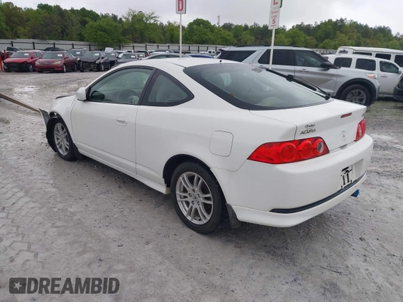 2005 Acura RSX with VIN JH4DC54825S002803, listed as a IAAI auction lot 41903686 with 112,272 mi miles. Bid and sale history available at carsss.com. Image 3.