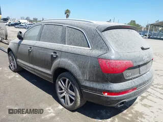 2014 Audi Q7 Premium Plus with VIN WA1LGAFEXED014547, listed as a IAAI auction lot 42256396 with 158,038 mi miles and . Bid and sale history available at DreamBid. Image 3.