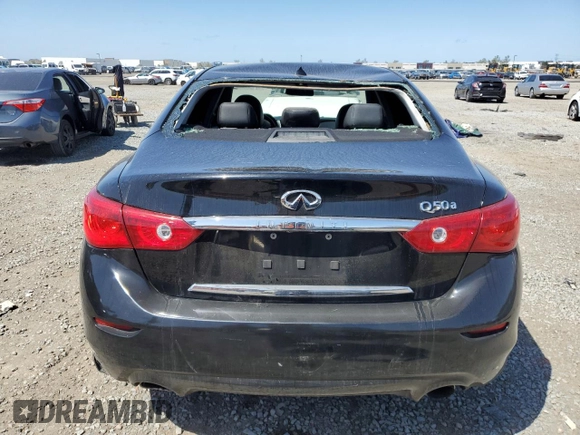 2015 Infiniti Q50 Premium z VIN JN1BV7AP2FM347932, wystawiony jako Copart lot #51823985 z przebiegiem 105 294 mil mil oraz Szkoda całkowita • Salvage title. Historia ofert i sprzedaży dostępna na DreamBid. Obrazek 6.