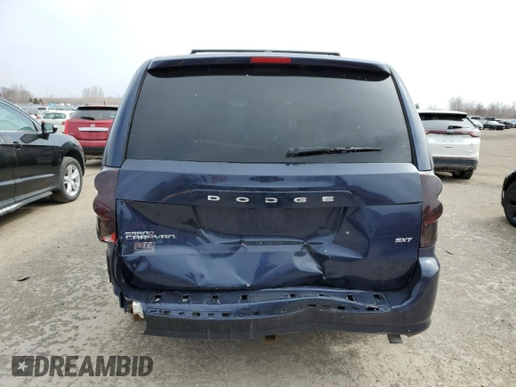 2015 Dodge Grand Caravan SE with VIN 2C4RDGBG5FR747087, listed as a Copart auction lot 50343765 with 195,018 mi miles and Salvage Title. Bid and sale history available at DreamBid. Image 6.