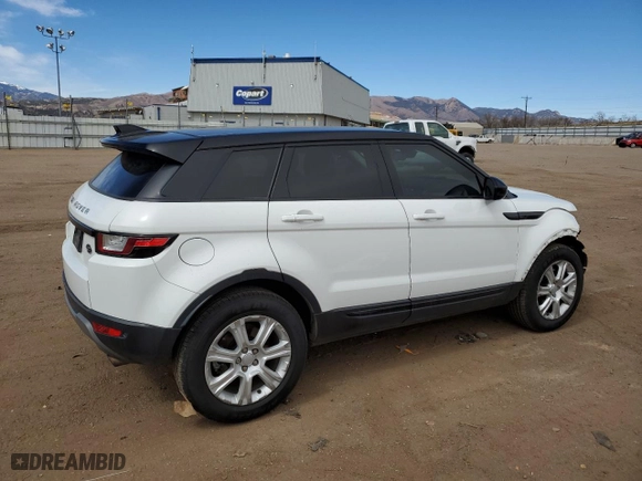 2018 Land Rover Range Rover Evoque SE with VIN SALVP2RX9JH323844, listed as a Copart auction lot 49471825 with 121,272 mi miles and Salvage Title. Bid and sale history available at carsss.com. Image 3.