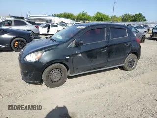 2015 Mitsubishi Mirage DE with VIN ML32A3HJ3FH058850, listed as a Copart auction lot 54330405 with 150,901 mi miles and Salvage title. Bid and sale history available at DreamBid. Image 1.