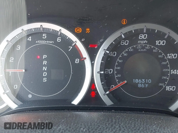2013 Acura TSX with VIN JH4CU2F42DC007333, listed as a IAAI auction lot 42410009 with 186,310 mi miles and . Bid and sale history available at DreamBid. Image 7.