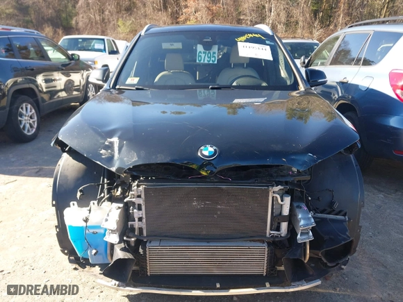 2019 BMW X1 xDrive28i with VIN WBXHT3C50K5L35416, listed as a IAAI auction lot 41195144 with 75,643 mi miles. Bid and sale history available at carsss.com. Image 13.