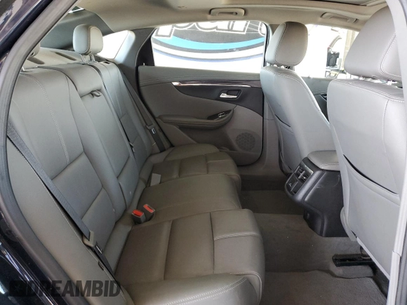 2018 Chevrolet Impala LT with VIN 2G1105S35J9104654, listed as a Copart auction lot 54988365 with 76,104 mi miles and Salvage Title. Bid and sale history available at DreamBid. Image 10.