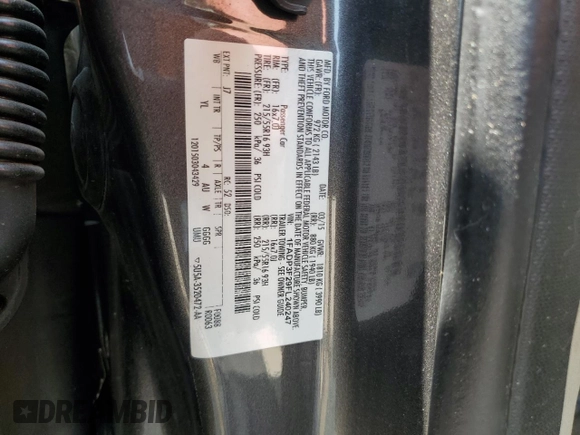 2015 Ford Focus SE with VIN 1FADP3F29FL240247, listed as a Copart auction lot 63203135 with 89,995 mi miles and Clean title. Bid and sale history available at DreamBid. Image 12.
