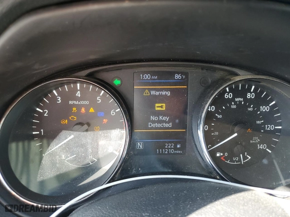 2018 Nissan Rogue S with VIN 5N1AT2MV4JC750719, listed as a Copart auction lot 50875055 with 111,210 mi miles and Salvage Title. Bid and sale history available at carsss.com. Image 9.