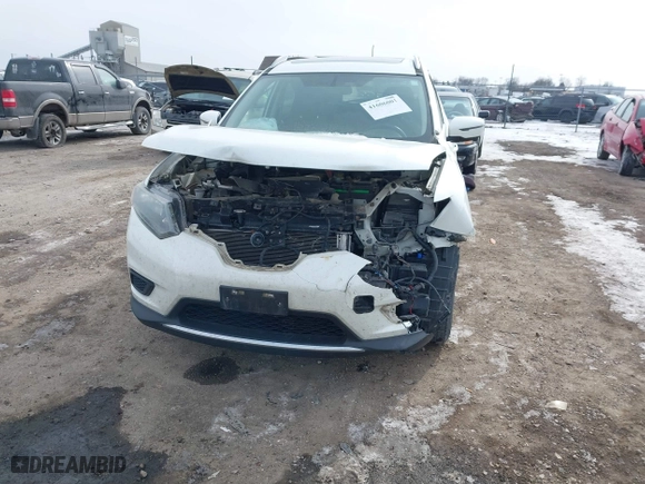 2016 Nissan Rogue S with VIN 5N1AT2MV4GC917962, listed as a IAAI auction lot 41606001 with 161,691 mi miles. Bid and sale history available at carsss.com. Image 6.
