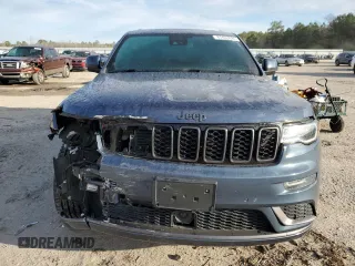 2020 Jeep Grand Cherokee Overland with VIN 1C4RJFCG8LC414033, listed as a Copart auction lot 87403024 with 55,111 mi miles and Salvage Title. Bid and sale history available at carsss.com. Image 5.