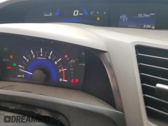 2012 Honda Civic LX с VIN 2HGFB2F54CH595617, выставлен на аукционе Copart как лот 50902745 с пробегом 209 347 миль миль и Списание • Salvage title. История ставок и продаж доступна на DreamBid. Изображение 9.