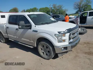 2017 Ford F-150 XL with VIN 1FTFW1EG4HKD98317, listed as a IAAI auction lot 42238325 with 124,494 mi miles and . Bid and sale history available at DreamBid. Image 1.