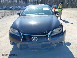 2013 Lexus GS 350 with VIN JTHCE1BL1D5011415, listed as a IAAI auction lot 41858887 with 182,098 mi miles. Bid and sale history available at carsss.com. Image 12.