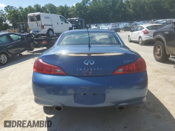 2009 Infiniti G37 with VIN JNKCV66E89M722745, listed as a Copart auction lot 52280805 with 85,787 mi miles and Salvage Title. Bid and sale history available at DreamBid. Image 6.