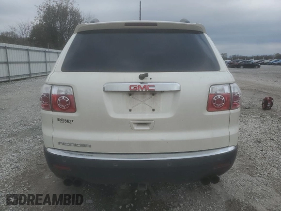 2012 GMC Acadia SLT2 with VIN 1GKKRSEDXCJ272998, listed as a Copart auction lot 80511954 with 174,972 mi miles and Salvage Title. Bid and sale history available at carsss.com. Image 6.