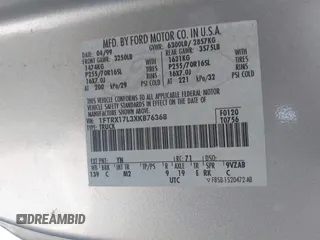 1999 Ford F-150 XL with VIN 1FTRX17L3XKB76368, listed as a IAAI auction lot 41959746 with Not Provided miles. Bid and sale history available at carsss.com. Image 9.
