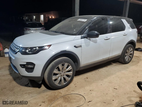 2017 Land Rover Discovery Sport HSE Luxury with VIN SALCT2BG3HH702569, listed as a Copart auction lot 43695715 with 83,355 mi miles and Salvage Title. Bid and sale history available at carsss.com. Image 1.