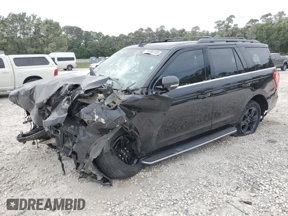 2020 Ford Expedition XLT z VIN 1FMJU1HT5LEA45998, wystawiony jako Copart lot #53283105 z przebiegiem 97 980 mil mil oraz Nie do naprawy • Non repairable. Historia ofert i sprzedaży dostępna na DreamBid. Obrazek 1.