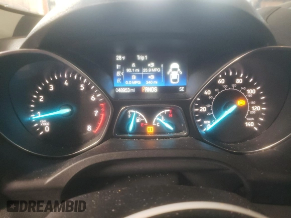 2018 Ford Escape S z VIN 1FMCU0F79JUB06376, wystawiony jako Copart lot #83109674 z przebiegiem 48 953 mil mil oraz Szkoda całkowita • Salvage title. Historia ofert i sprzedaży dostępna na DreamBid. Obrazek 9.