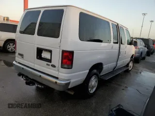 2014 Ford Econoline Passenger XL with VIN 1FBNE3BL2EDA40620, listed as a Copart auction lot 74464474 with 76,388 mi miles and Salvage Title. Bid and sale history available at carsss.com. Image 3.