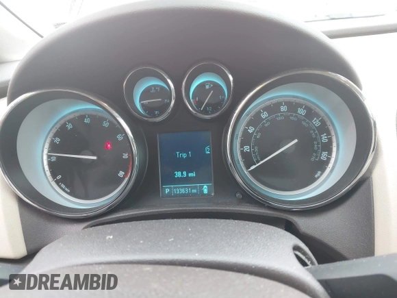 2013 Buick Verano with VIN 1G4PP5SK1D4229805, listed as a IAAI auction lot 42211496 with 133,631 mi miles and . Bid and sale history available at DreamBid. Image 7.