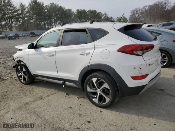 2017 Hyundai Tucson Sport with VIN KM8J3CA22HU279819, listed as a Copart auction lot 48795765 with 0 mi miles and Salvage Title. Bid and sale history available at carsss.com. Image 2.