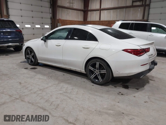2020 Mercedes-Benz CLA 250 with VIN WDD5J4HB8LN037598, listed as a IAAI auction lot 41648217 with 49,537 mi miles and . Bid and sale history available at DreamBid. Image 3.