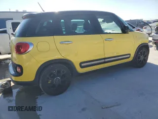 2014 FIAT 500L Trekking with VIN ZFBCFADH9EZ021436, listed as a Copart auction lot 49793445 with 59,480 mi miles and Salvage Title. Bid and sale history available at DreamBid. Image 3.