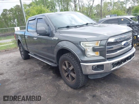 2015 Ford F-150 XL with VIN 1FTEW1CFXFKD40022, listed as a IAAI auction lot 41982367 with 93,711 mi miles. Bid and sale history available at carsss.com. Image 1.