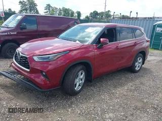 2021 Toyota Highlander L with VIN 5TDBZRBH8MS529396, listed as a IAAI auction lot 42708605 with 49,455 mi miles and . Bid and sale history available at DreamBid. Image 19.