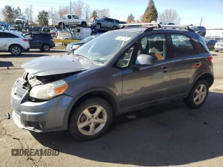 2008 Suzuki SX4 with VIN JS2YB417685105050, listed as a Copart auction lot 46467745 with 160,884 mi miles and Salvage Title. Bid and sale history available at carsss.com. Image 1.