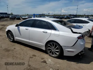 2019 Lincoln MKZ Reserve I with VIN 3LN6L5D97KR613965, listed as a Copart auction lot 55390835 with Not provided miles and Salvage title. Bid and sale history available at DreamBid. Image 2.