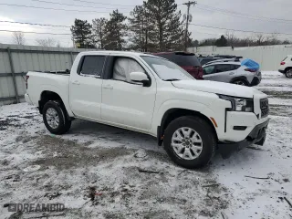 2023 Nissan Frontier SV with VIN 1N6ED1EK7PN658256, listed as a Copart auction lot 88648475 with 0 mi miles and Salvage Title. Bid and sale history available at carsss.com. Image 4.