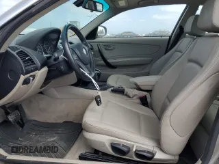 2012 BMW 1 Series 128i with VIN WBAUP9C59CVL91758, listed as a Copart auction lot 53908995 with 88,760 mi miles and Salvage title. Bid and sale history available at DreamBid. Image 7.