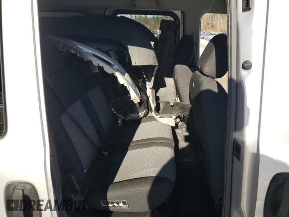 2017 Ram ProMaster City Cargo Van Tradesman SLT with VIN ZFBERFBB5H6D44693, listed as a Copart auction lot 88847165 with 154,347 mi miles and Clean Title. Bid and sale history available at carsss.com. Image 11.