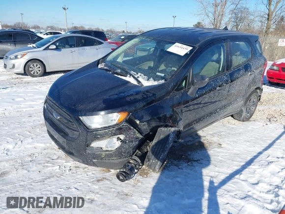 2020 Ford EcoSport S with VIN MAJ6S3FL1LC345277, listed as a IAAI auction lot 41634439 with 76,790 mi miles and . Bid and sale history available at DreamBid. Image 17.