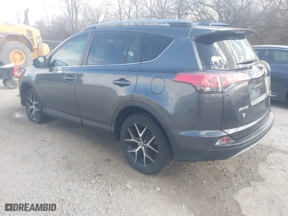 2017 Toyota RAV4 SE with VIN JTMJFREV5HJ704650, listed as a IAAI auction lot 41808708 with 53,637 mi miles. Bid and sale history available at carsss.com. Image 3.