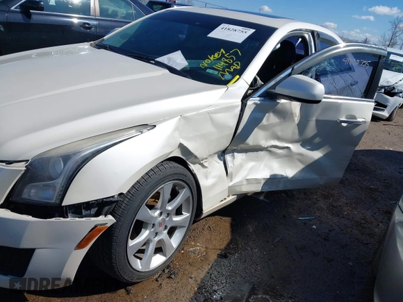 2014 Cadillac ATS Standard AWD with VIN 1G6AG5RX0E0101806, listed as a IAAI auction lot 41828755 with 114,857 mi miles and . Bid and sale history available at carsss.com. Image 6.