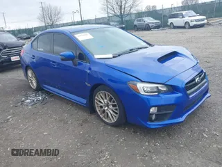 2017 Subaru WRX Limited with VIN JF1VA1L65H9838742, listed as a IAAI auction lot 41950947 with 110,281 mi miles. Bid and sale history available at carsss.com. Image 1.