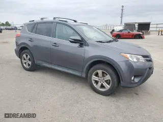 2015 Toyota RAV4 XLE with VIN JTMRFREV7FD139008, listed as a Copart auction lot 52997825 with 169,369 mi miles and Salvage Title. Bid and sale history available at carsss.com. Image 4.