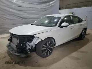 2022 Honda Civic EX with VIN JHMFE1F72NX007311, listed as a Copart auction lot 60440095 with 57,969 mi miles and Salvage title. Bid and sale history available at DreamBid. Image 1.