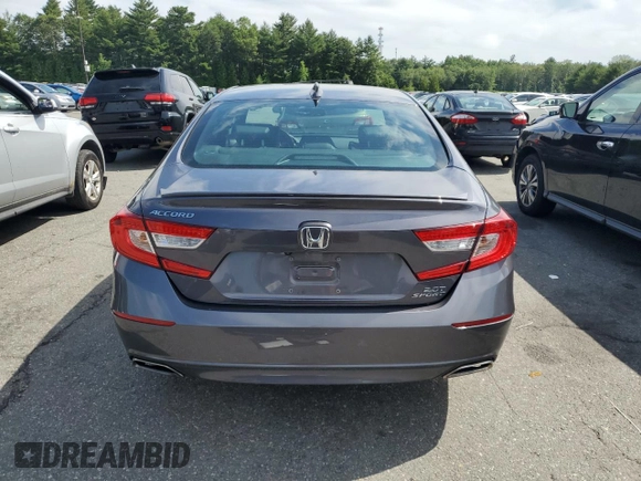 2019 Honda Accord Sport with VIN 1HGCV2E32KA012548, listed as a Copart auction lot 62986365 with 23,929 mi miles and Salvage title. Bid and sale history available at DreamBid. Image 6.