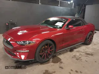 2019 Ford Mustang EcoBoost with VIN 1FATP8UH2K5205502, listed as a IAAI auction lot 41817355 with 42,789 mi miles and . Bid and sale history available at carsss.com. Image 18.