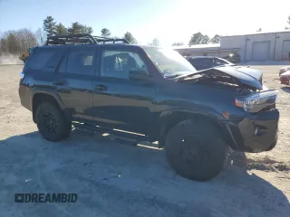 2022 Toyota 4Runner TRD Pro with VIN JTELU5JR2N6059918, listed as a Copart auction lot 47990485 with 75,149 mi miles and Salvage title. Bid and sale history available at DreamBid. Image 4.