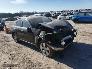 2010 Infiniti FX35 with VIN JN8AS1MW3AM855308, listed as a Copart auction lot 46698525 with 188,613 mi miles and Salvage Title. Bid and sale history available at carsss.com. Image 12.