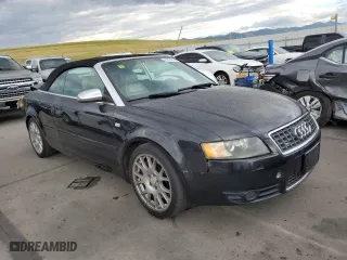 2006 Audi S4 with VIN WUARL48H16K900017, listed as a Copart auction lot 61431414 with 164,209 mi miles and Salvage Title. Bid and sale history available at carsss.com. Image 4.