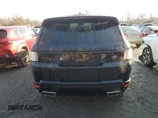 2021 Land Rover Range Rover Sport HST with VIN SALWS2RU0MA774280, listed as a Copart auction lot 84908794 with 19,554 mi miles and Salvage Title. Bid and sale history available at carsss.com. Image 6.