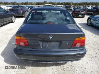 2000 BMW 5 Series 540iA with VIN WBADN6341YGM69313, listed as a Copart auction lot 78801034 with 95,733 mi miles and Salvage Title. Bid and sale history available at carsss.com. Image 6.